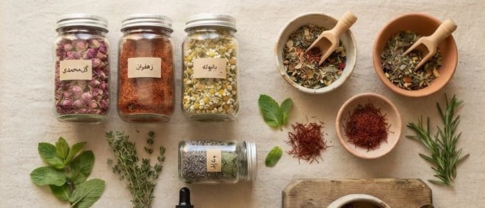 گیاهان دارویی و دمنوشهای ارگانیک
